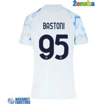 Inter Milan Alessandro Bastoni #95 Gostujuci Dres za Ženska 2025-26 Kratak Rukav